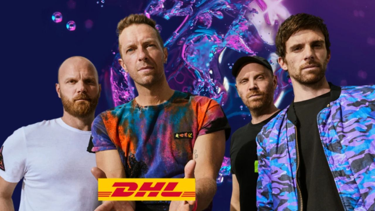 Coldplay e DHL firmam parceria de sustentabilidade para a turnê mundial deste ano 