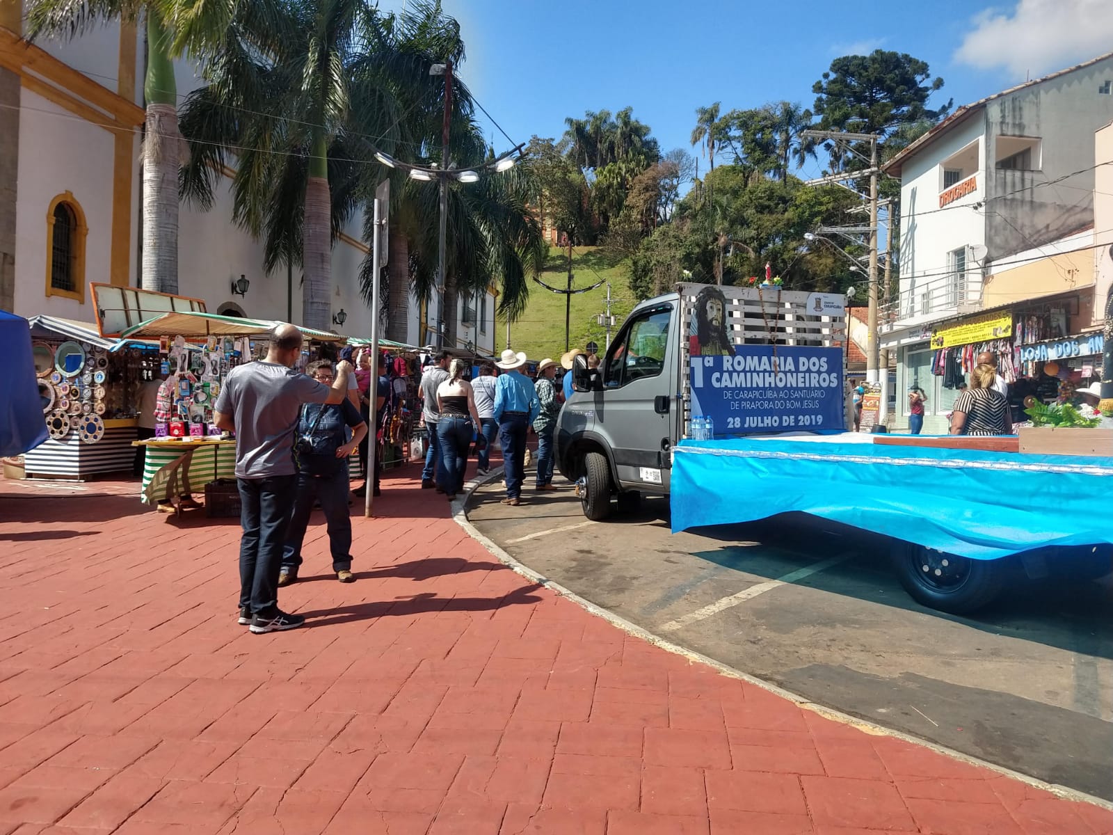 Caminhoneiros se unem em terceira Romaria para Bom Jesus de Pirapora