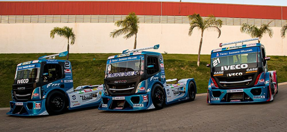 Equipe Iveco Usual Racing se prepara para a etapa de Interlagos