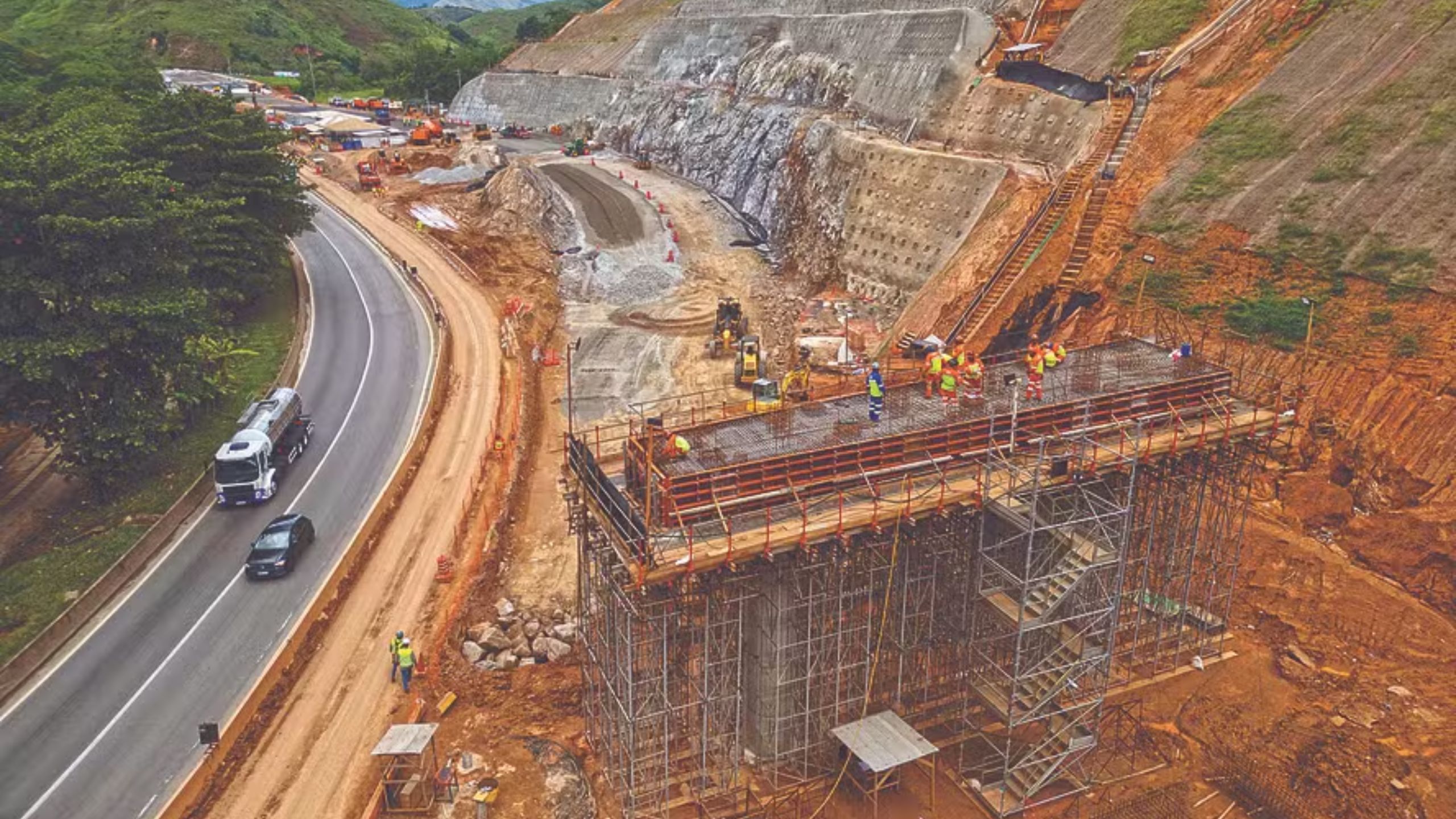 Duplicação da Serra das Araras tem 38% da obra concluída e deve ser entregue em 2028