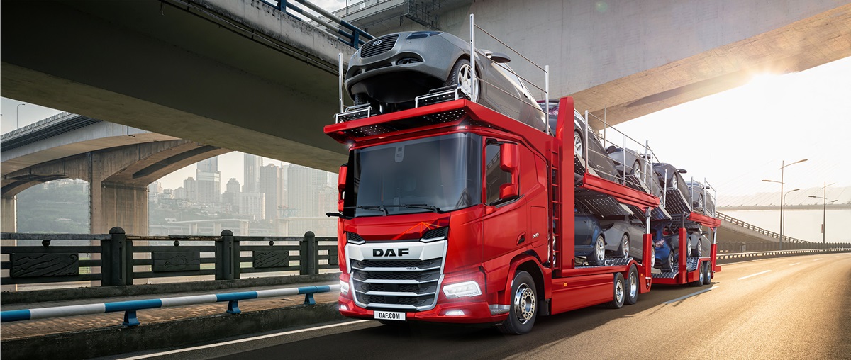 DAF apresenta novos chassis especiais para transporte de automóveis na Europa