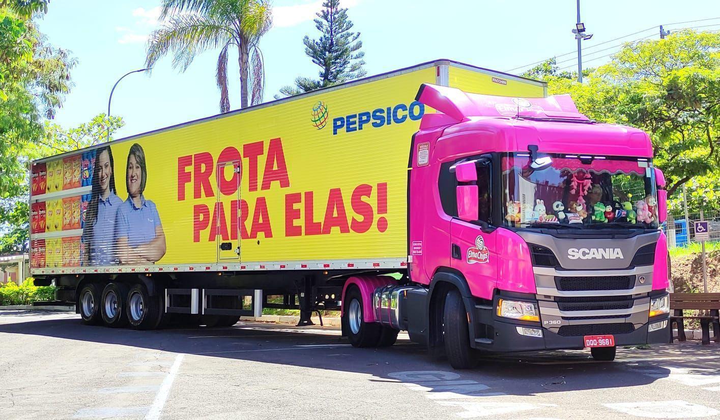 PepsiCo aposta em mais mulheres na área de transporte com o programa Frota para Elas 
