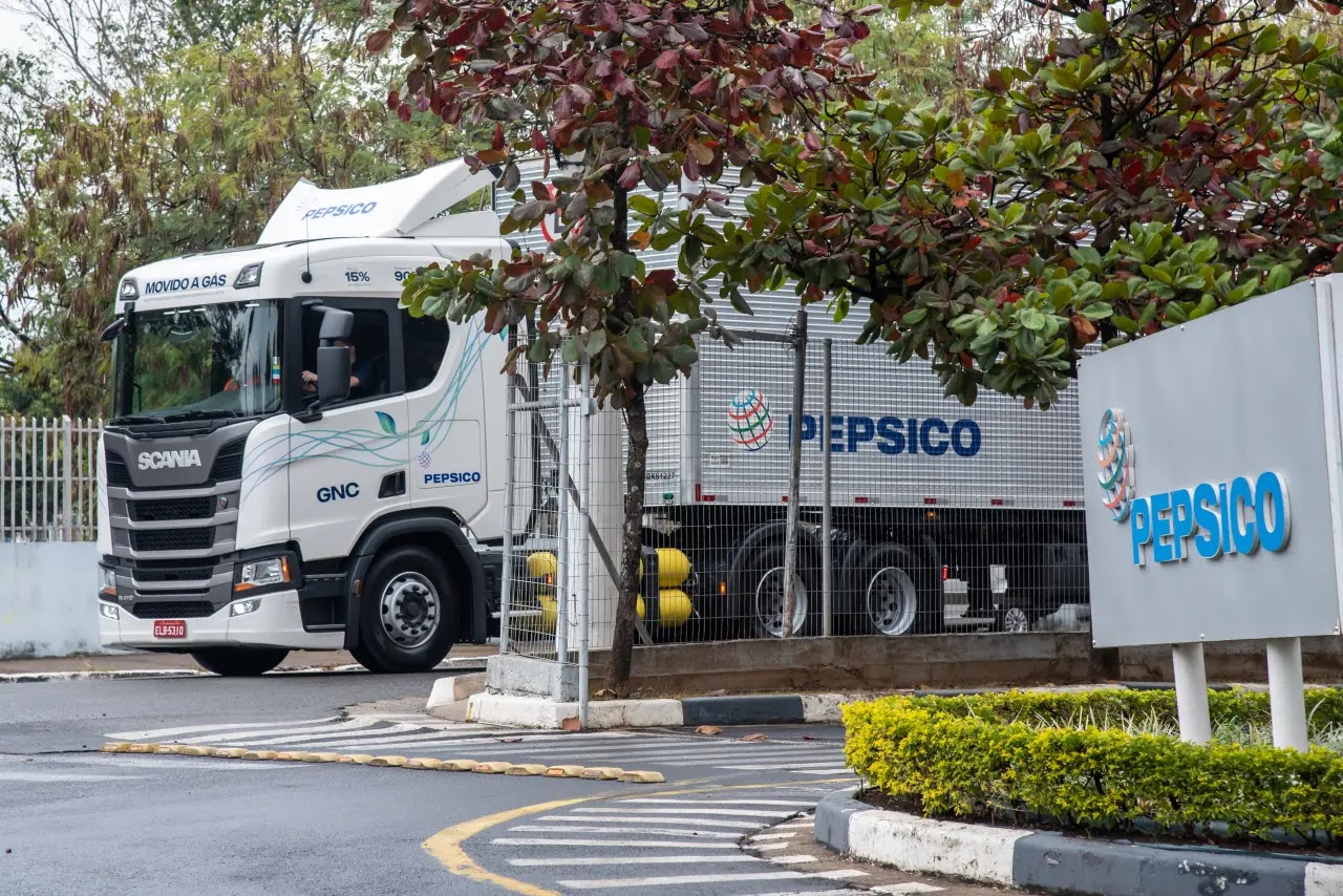 PepsiCo implantará Biometano em fábricas e frota própria de caminhões no Brasil