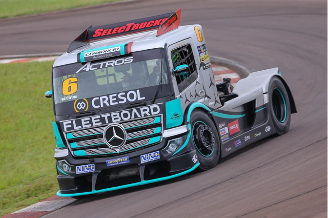 Copa Truck – ASG Motorsport dispara e o piloto Cirino domina o Top 5 do treinamento no RS