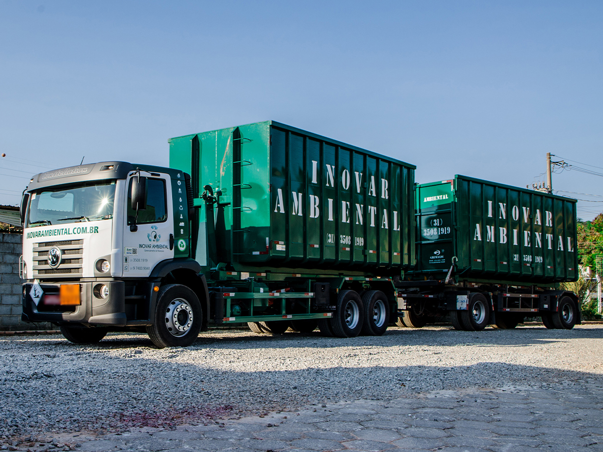 Inovar Ambiental abre vagas para motoristas com CNH D e E
