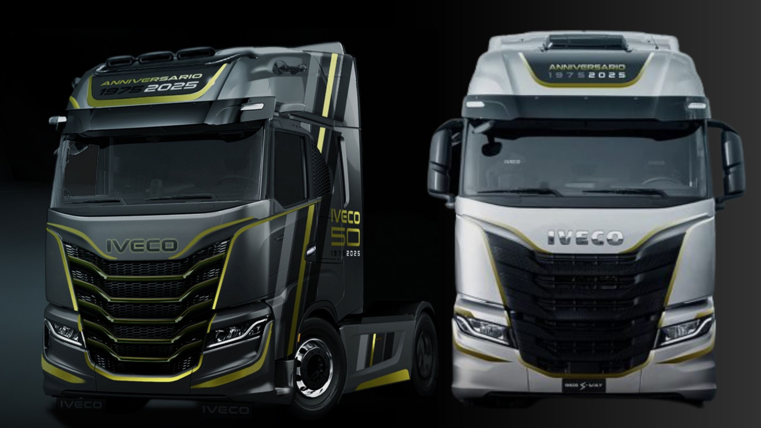 Iveco apresenta edição limitada e colecionável do S-Way no Brasil em celebraçao aos seus 50 anos