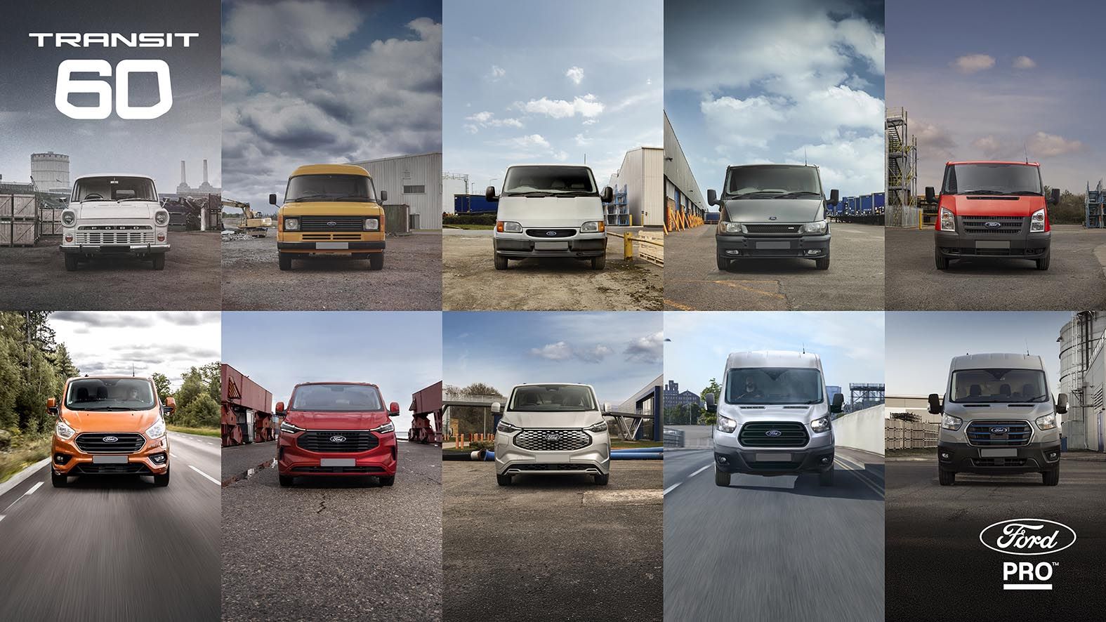 Ford Transit completa 60 anos: a história da van mais vendida do mundo