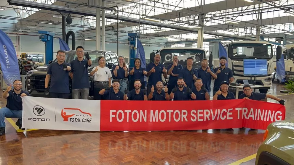 Foton investe na qualificação da rede para acompanhar crescimento no Brasil