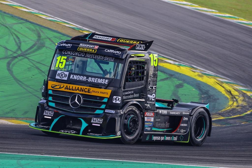 Com Mercedes-Benz Actros, equipe ASG Motorsport defende liderança da Copa Truck em Londrina