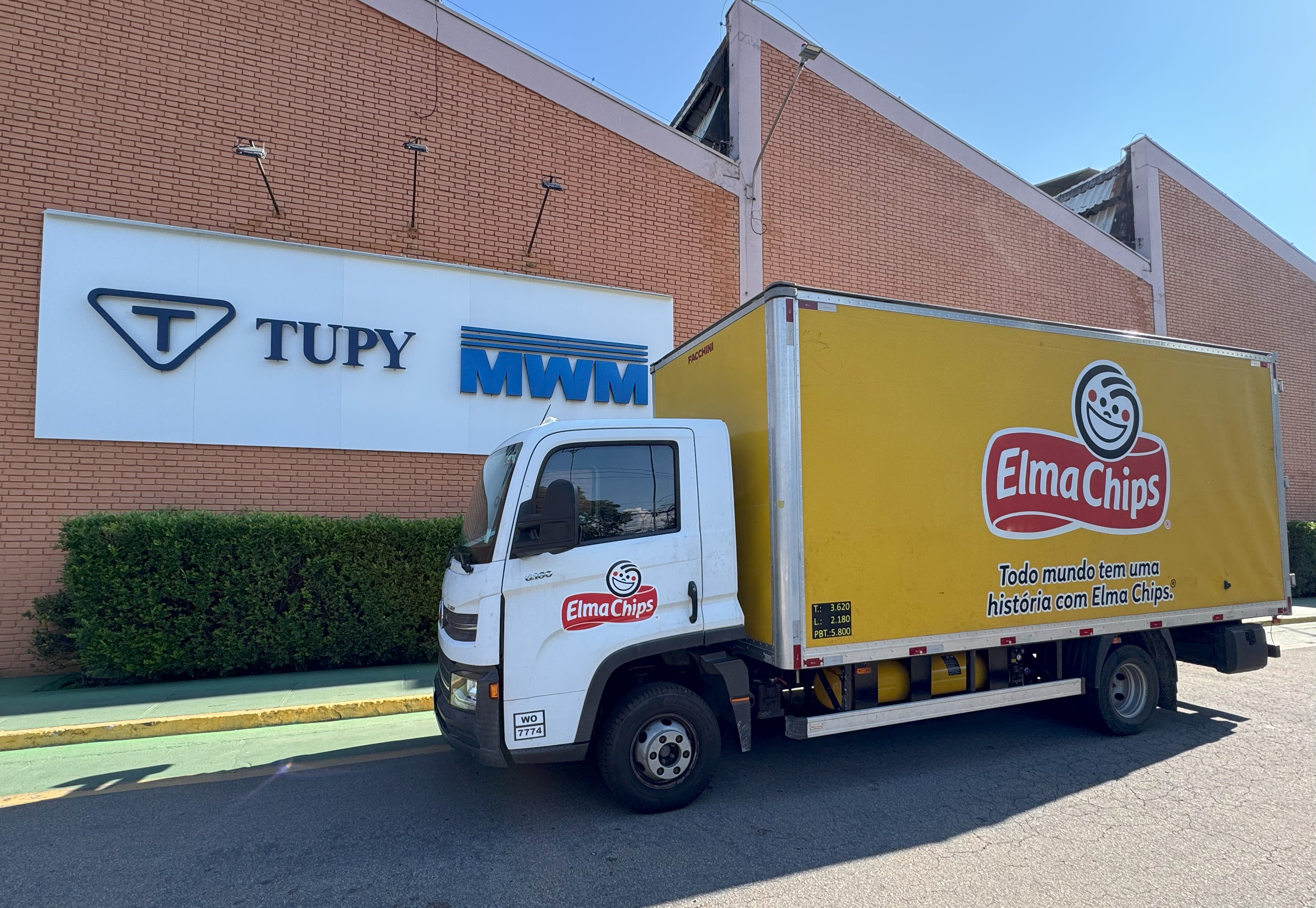 De diesel para biometano: Tupy e PepsiCo apresentam Delivery 6-160 a diesel convertido para gás